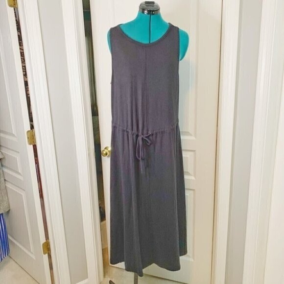 The Limited NWT Signature Midi Casual Cozy Hi Lo Hem Soft Comfy Dress - Picture 1 of 14
